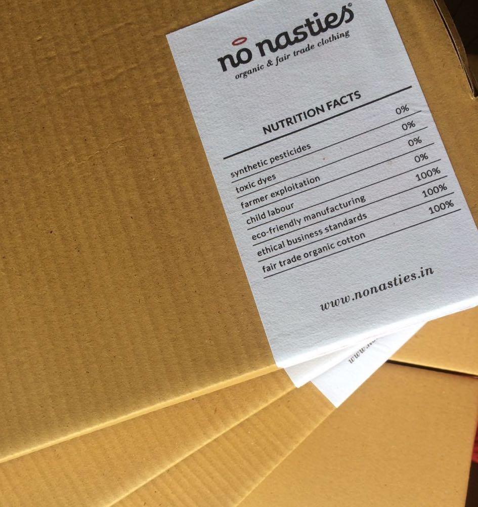 Packing and Shipping, the No Nasties Way ❤️🎁❤️-No Nasties-sustainable organic cotton clothing