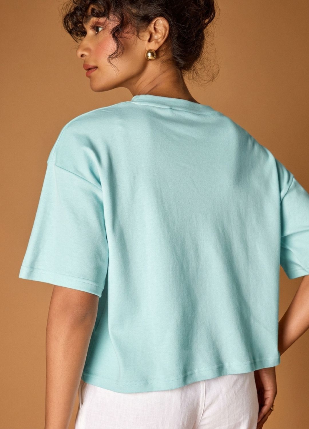 Opal Cropped Tee