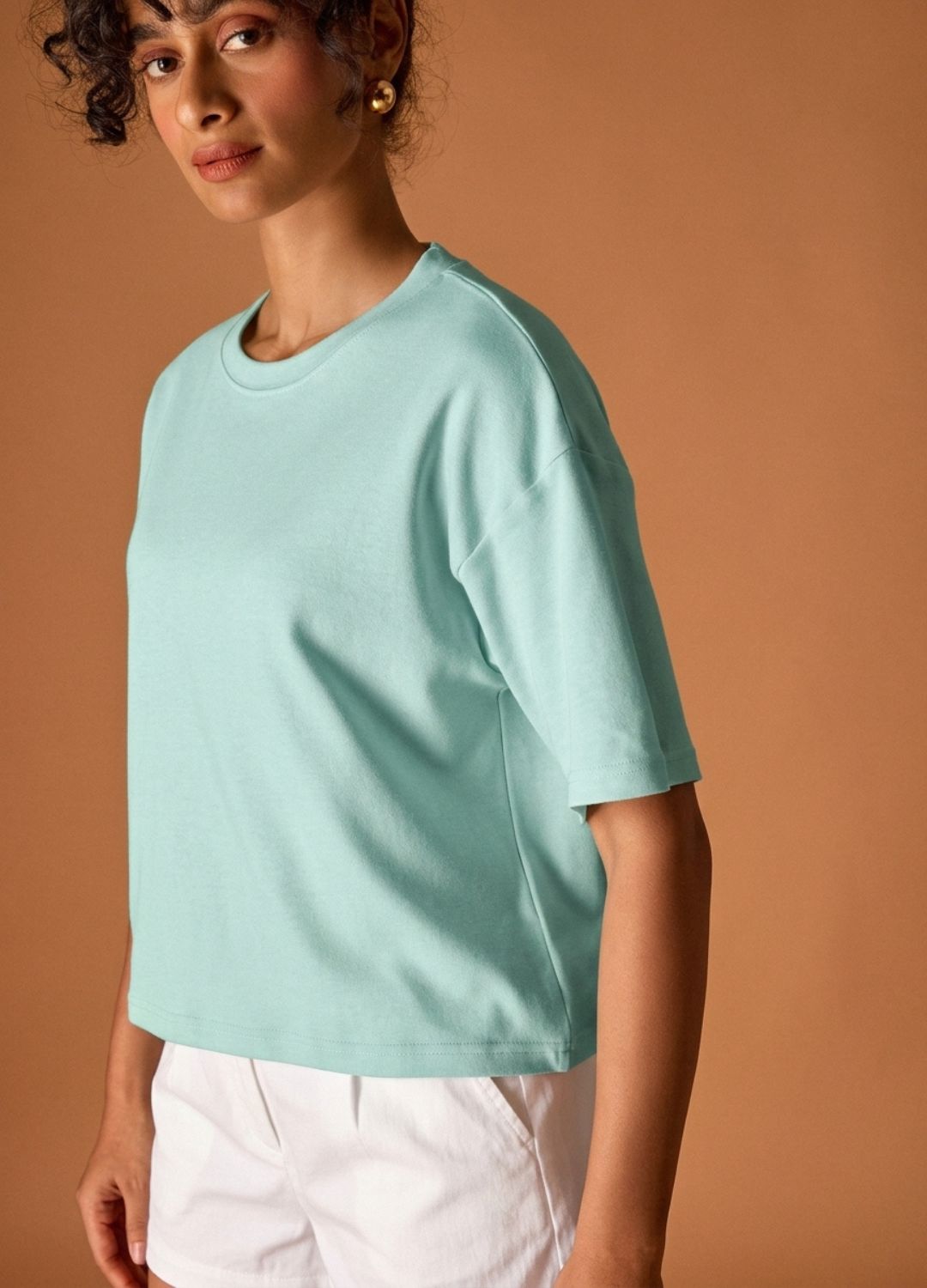 Opal Cropped Tee