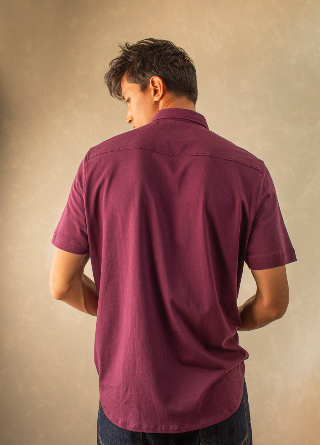 Vin Half-Sleeve Jersey Shirt