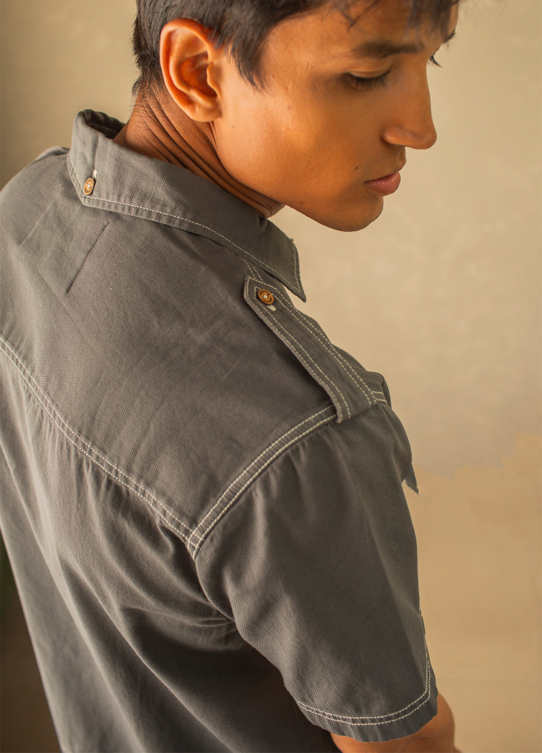 Ebony Utility Woven Shirt