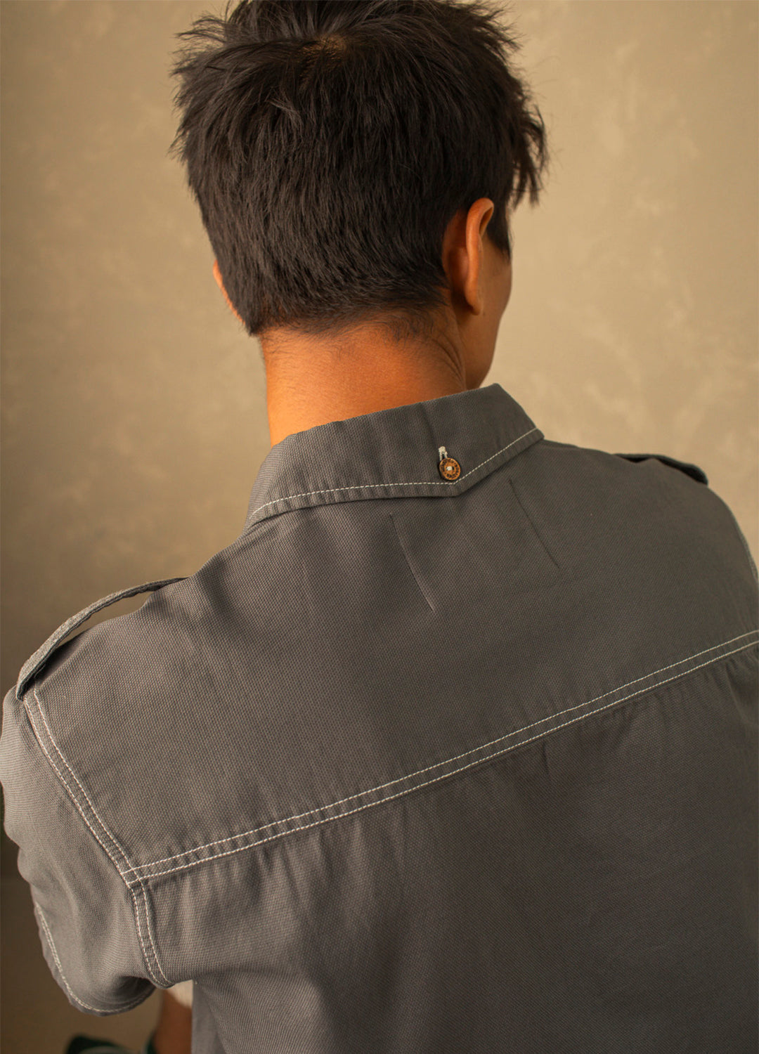 Ebony Utility Woven Shirt