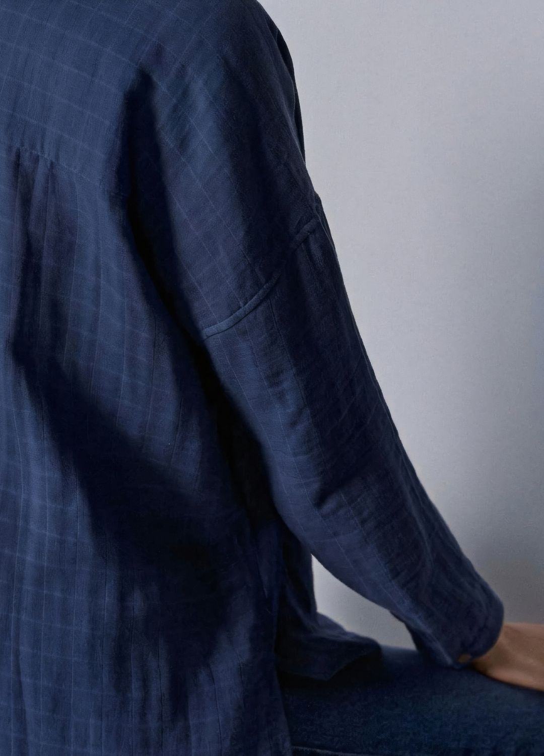 Midnight Side-Slit Shirt
