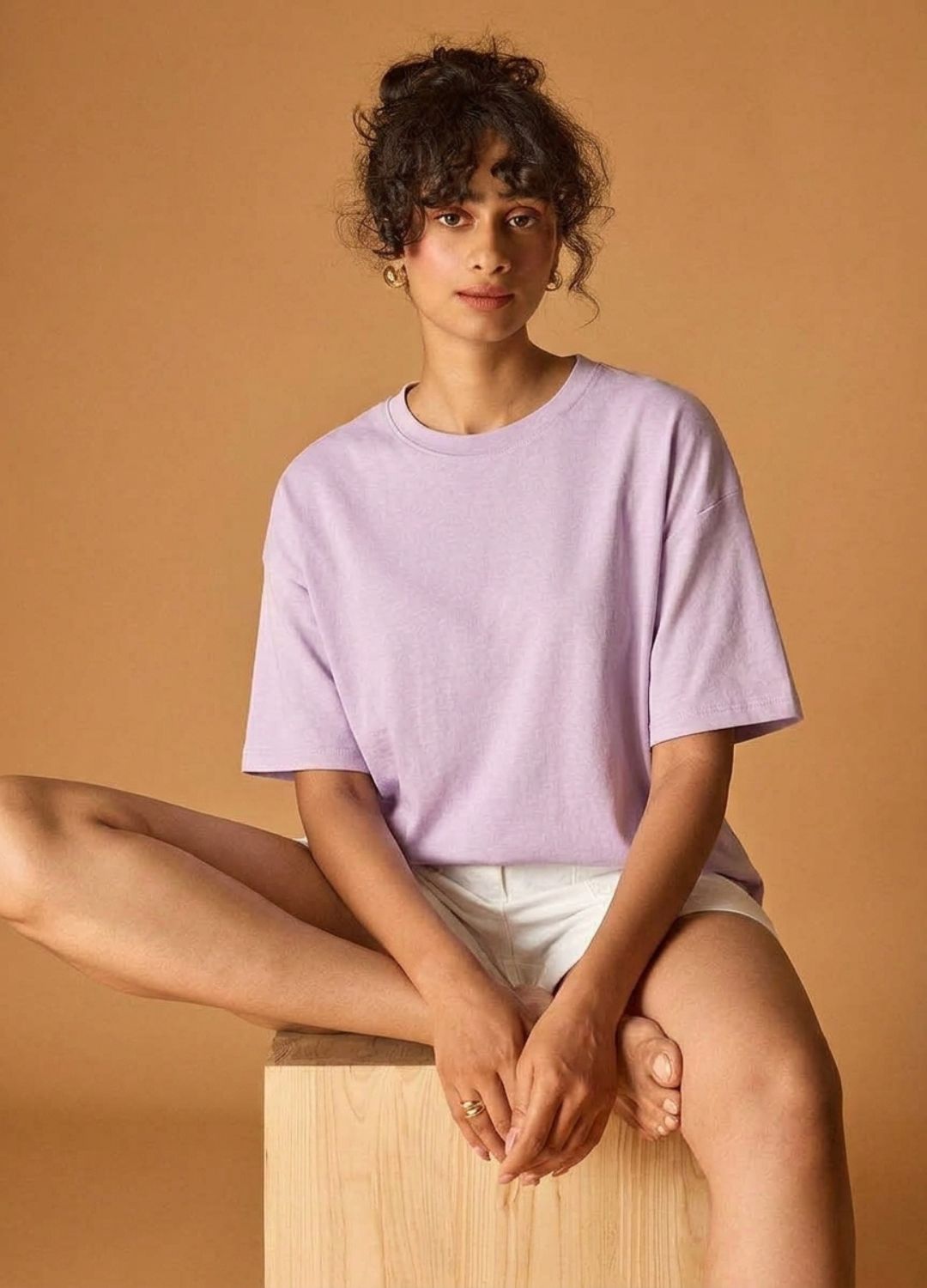 Lilac Cropped Tee