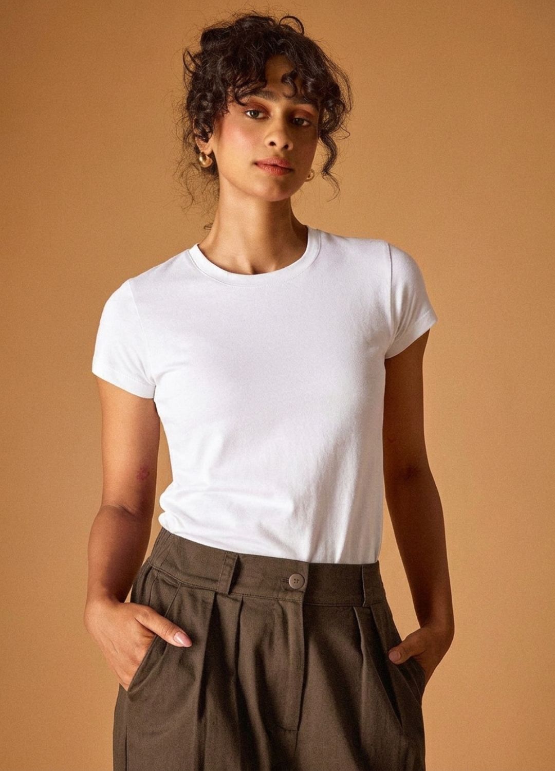 Blanc Fitted Tee