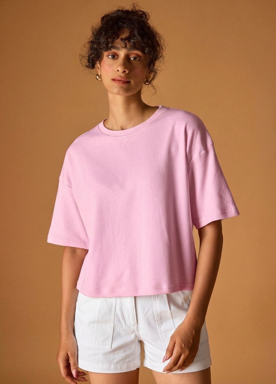 Peony Cropped Tee