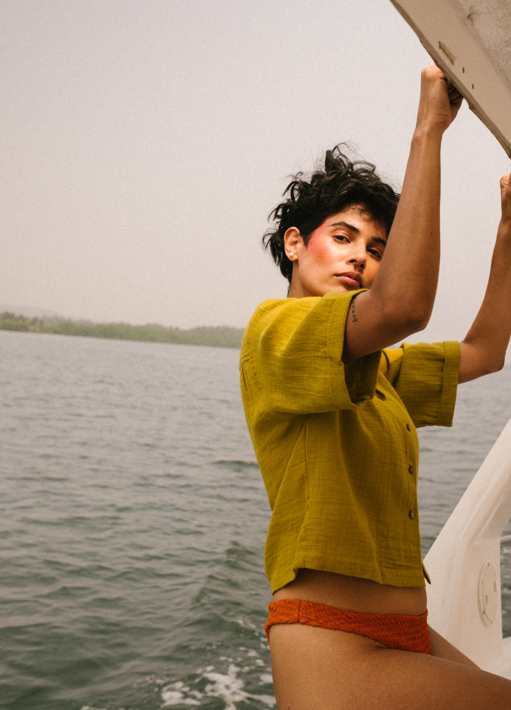 Avocado Organic Cotton Resort Shirt For Women Online