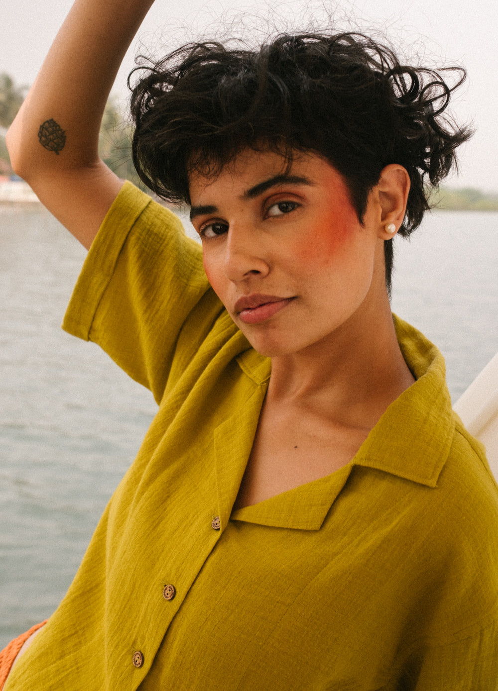 Avocado Organic Cotton Resort Shirt For Women Online