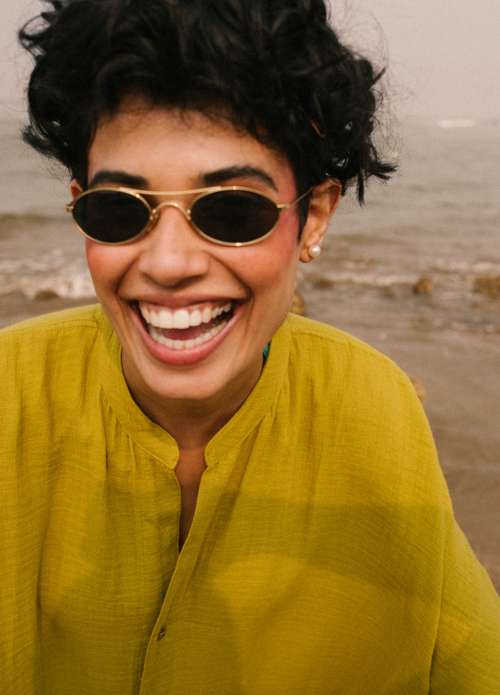 Avocado Shirt Kaftan