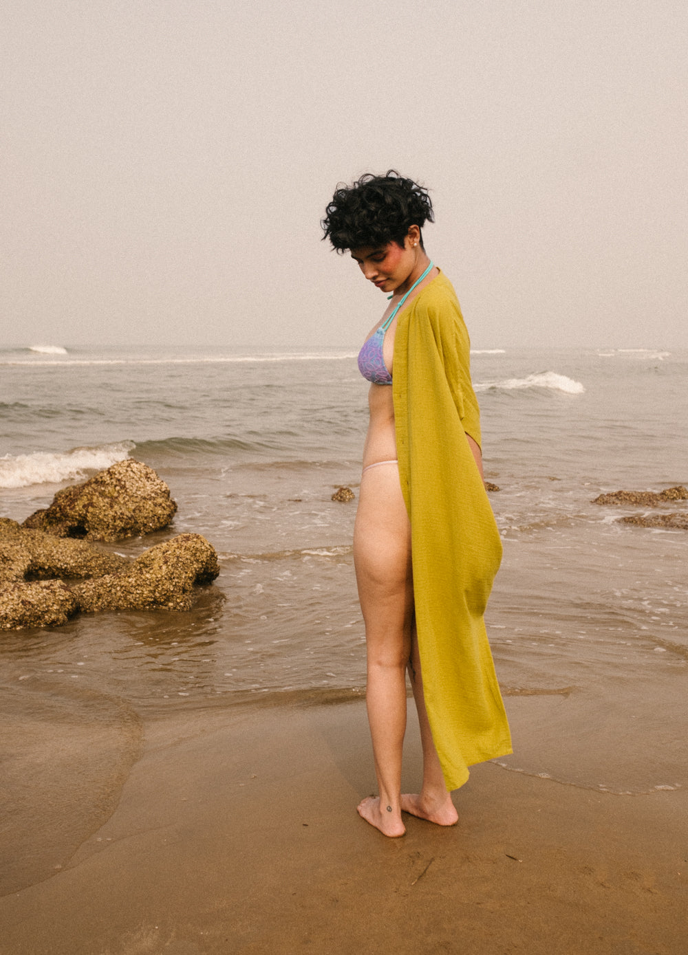 Avocado Shirt Kaftan