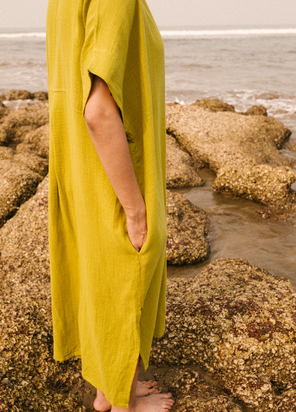 Avocado Shirt Kaftan