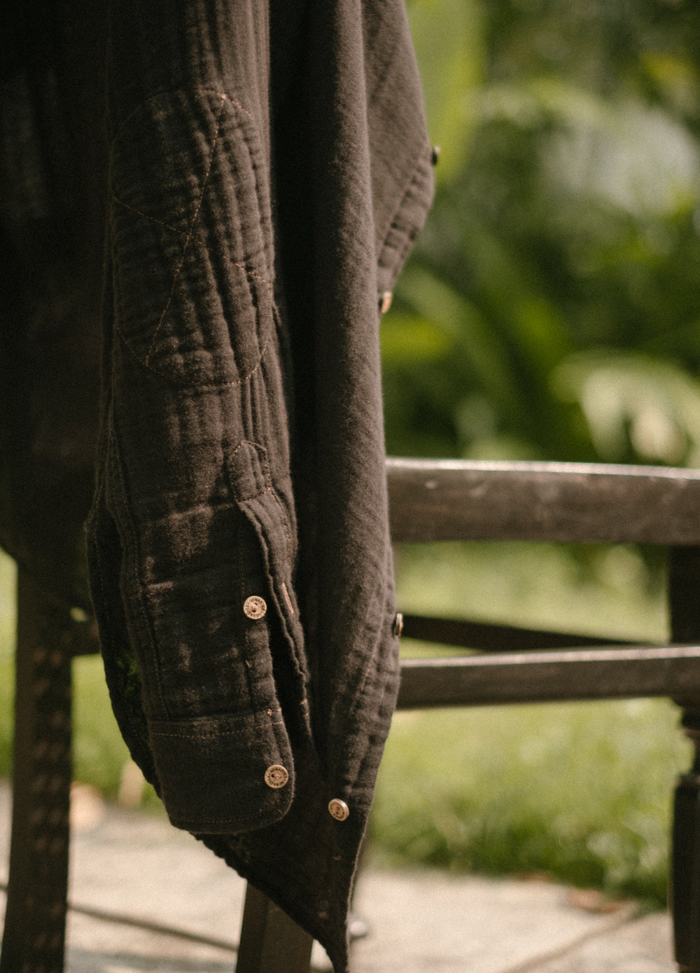 Black Airy Muslin Shirt