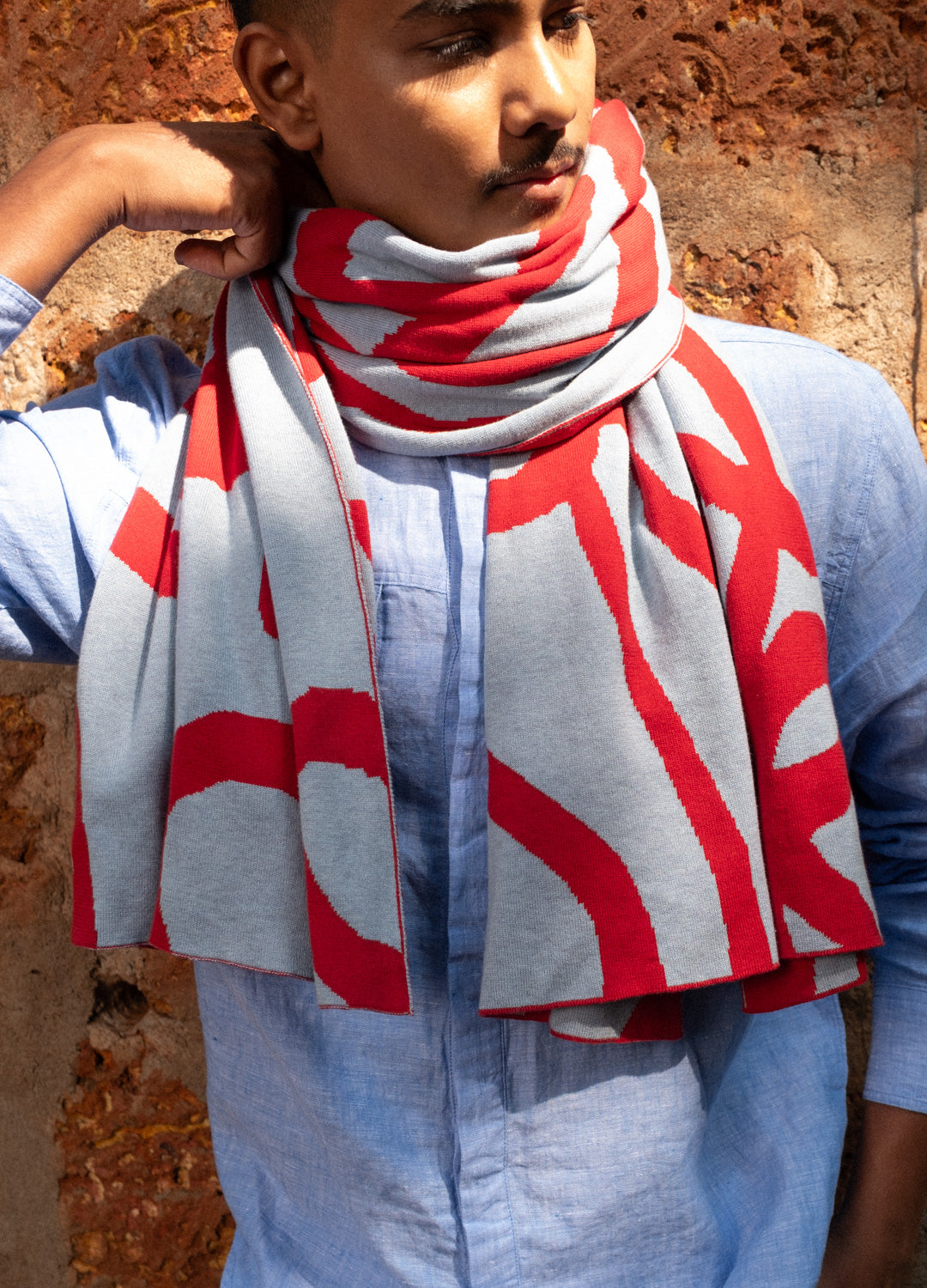 Bonbon Knitted Scarf