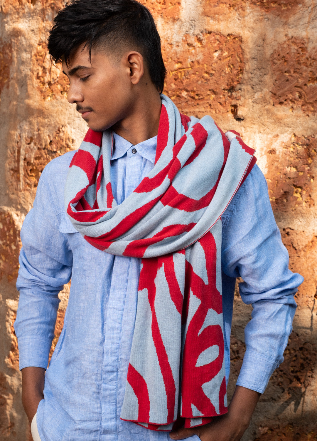 Bonbon Knitted Scarf