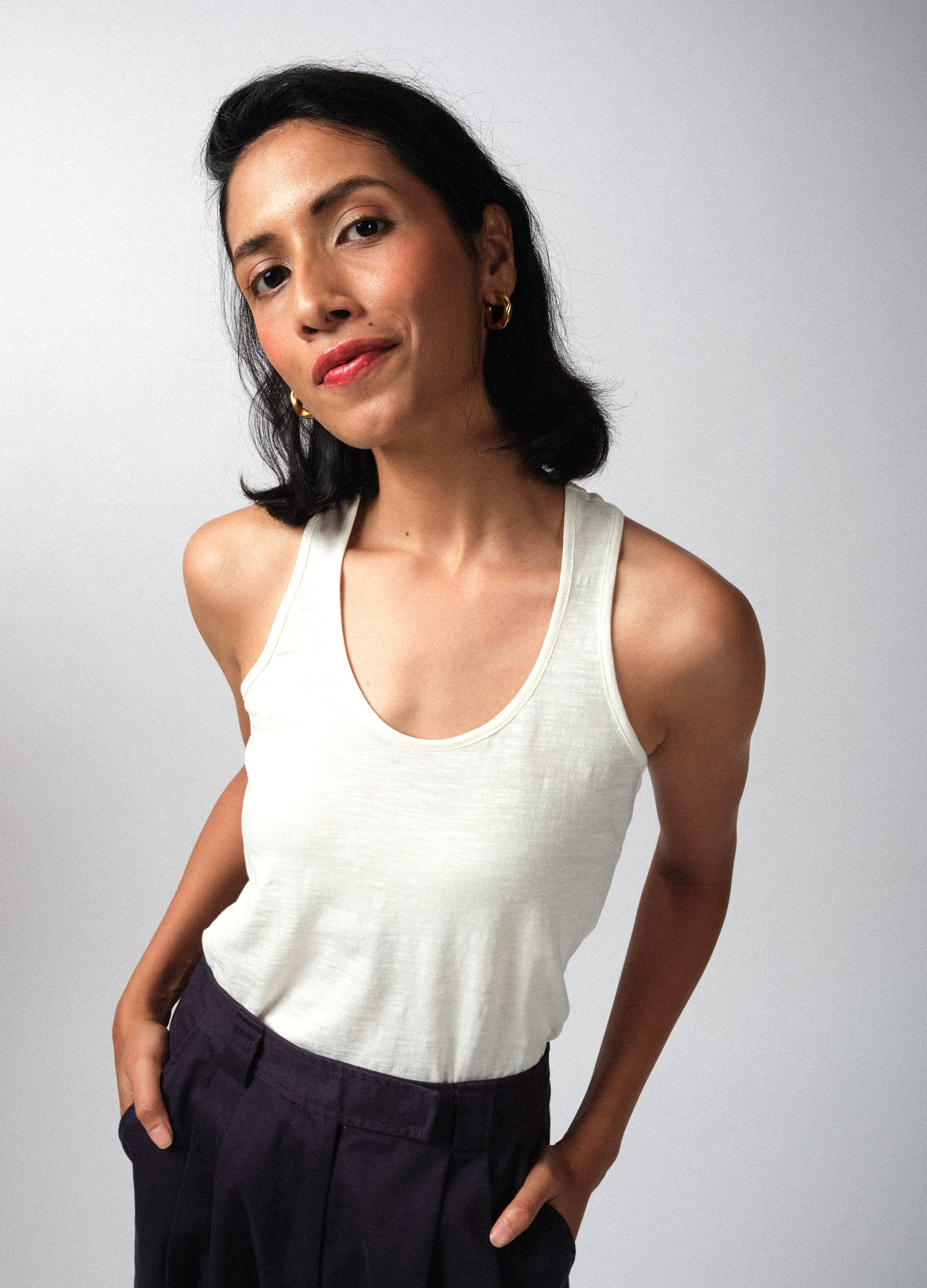 Coconut Milk Racerback Tank