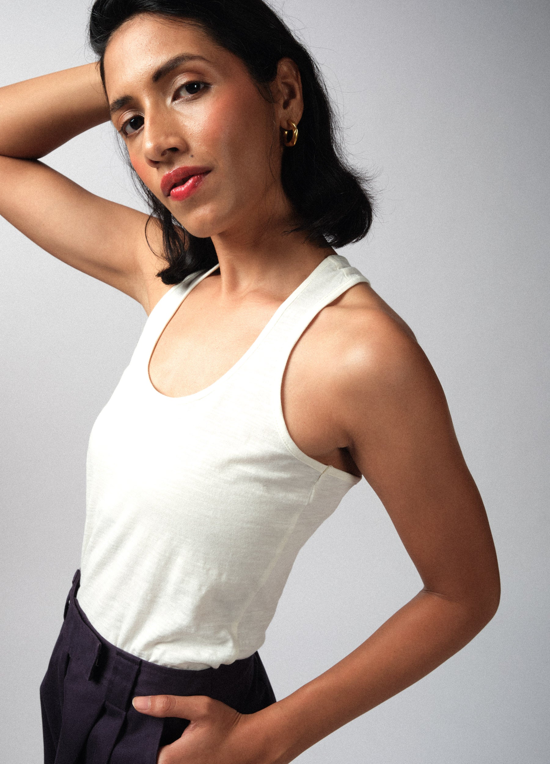 Coconut Milk Racerback Tank