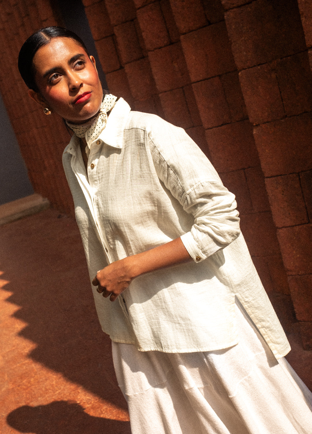 Coconut Milk Relaxed Shirt