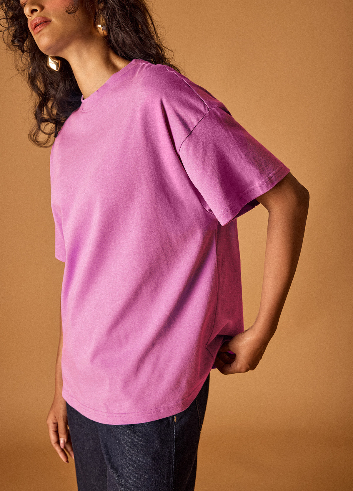 Dahlia Drop-Shoulder Tee