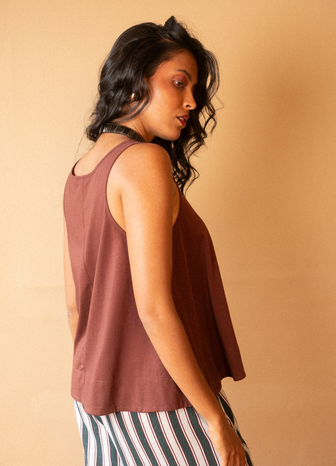 Espresso Flared Tank