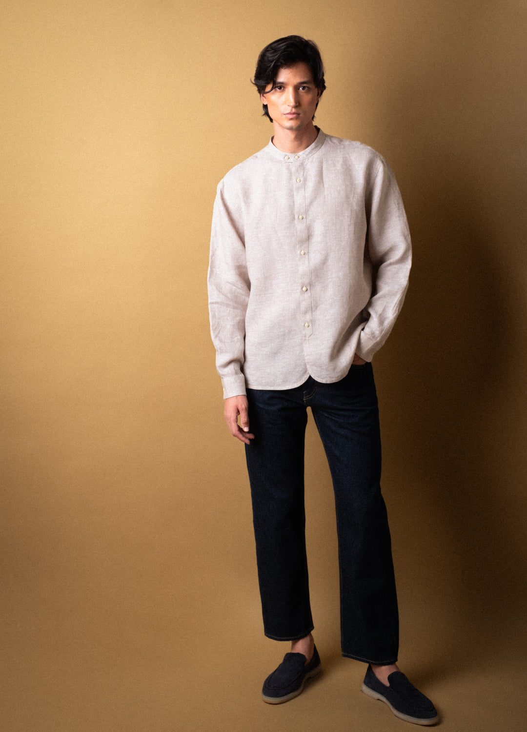 Feroz Shirt in Beige