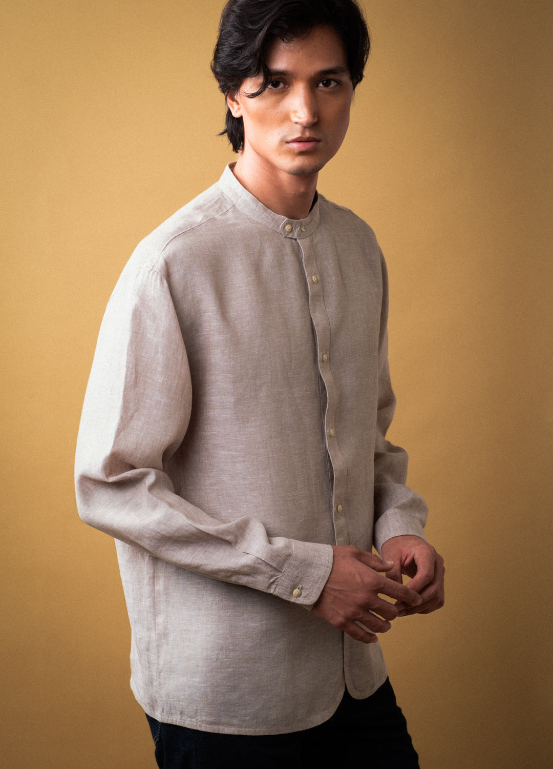 Feroz Shirt in Beige