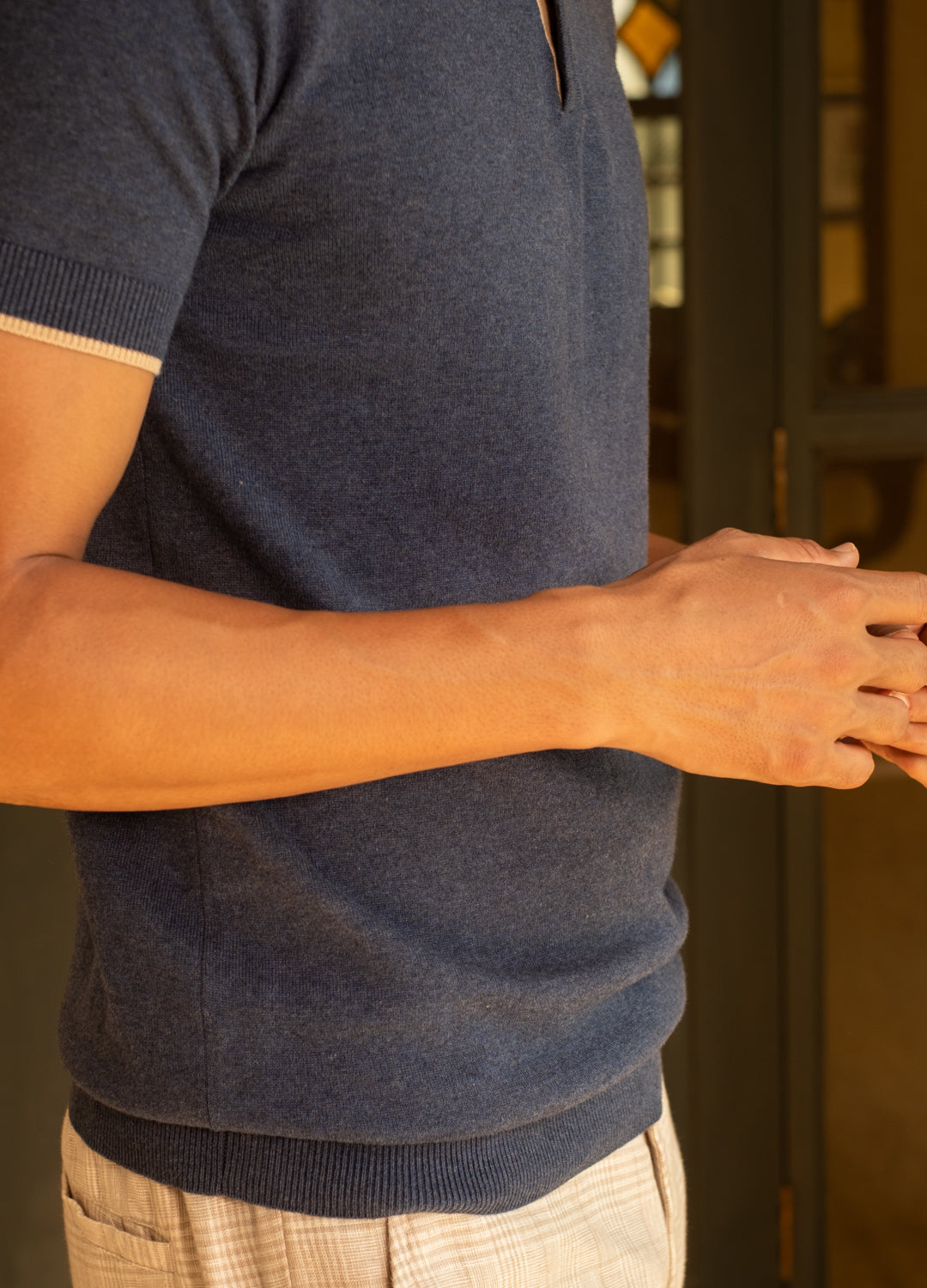 Infinity Athletic Knit Polo