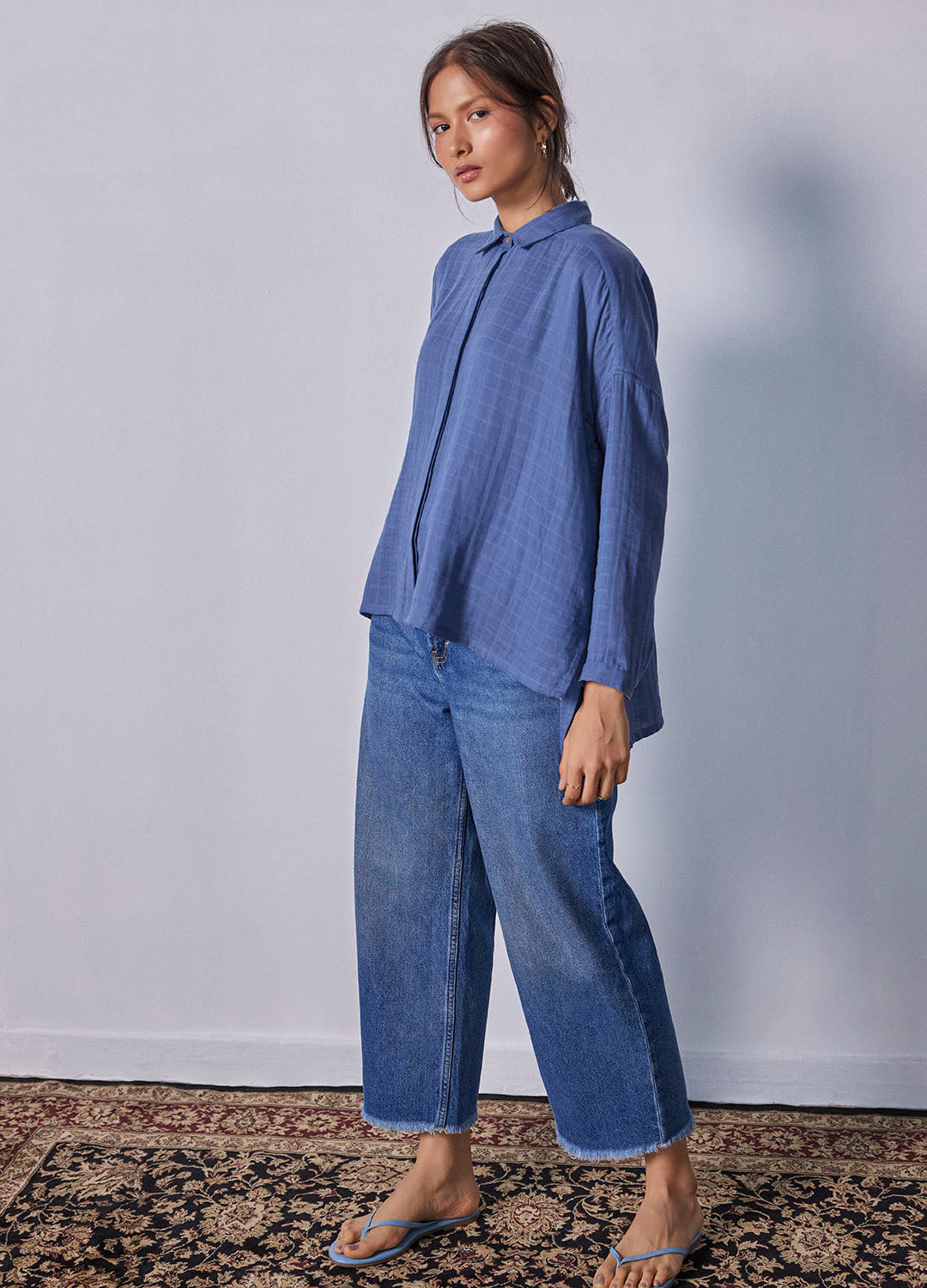 Infinity Side-Slit Shirt