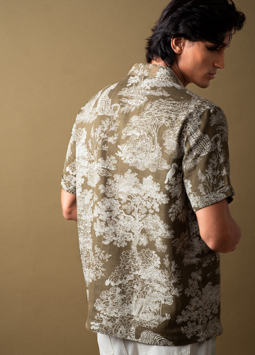 Ivy Toile Cuban Shirt