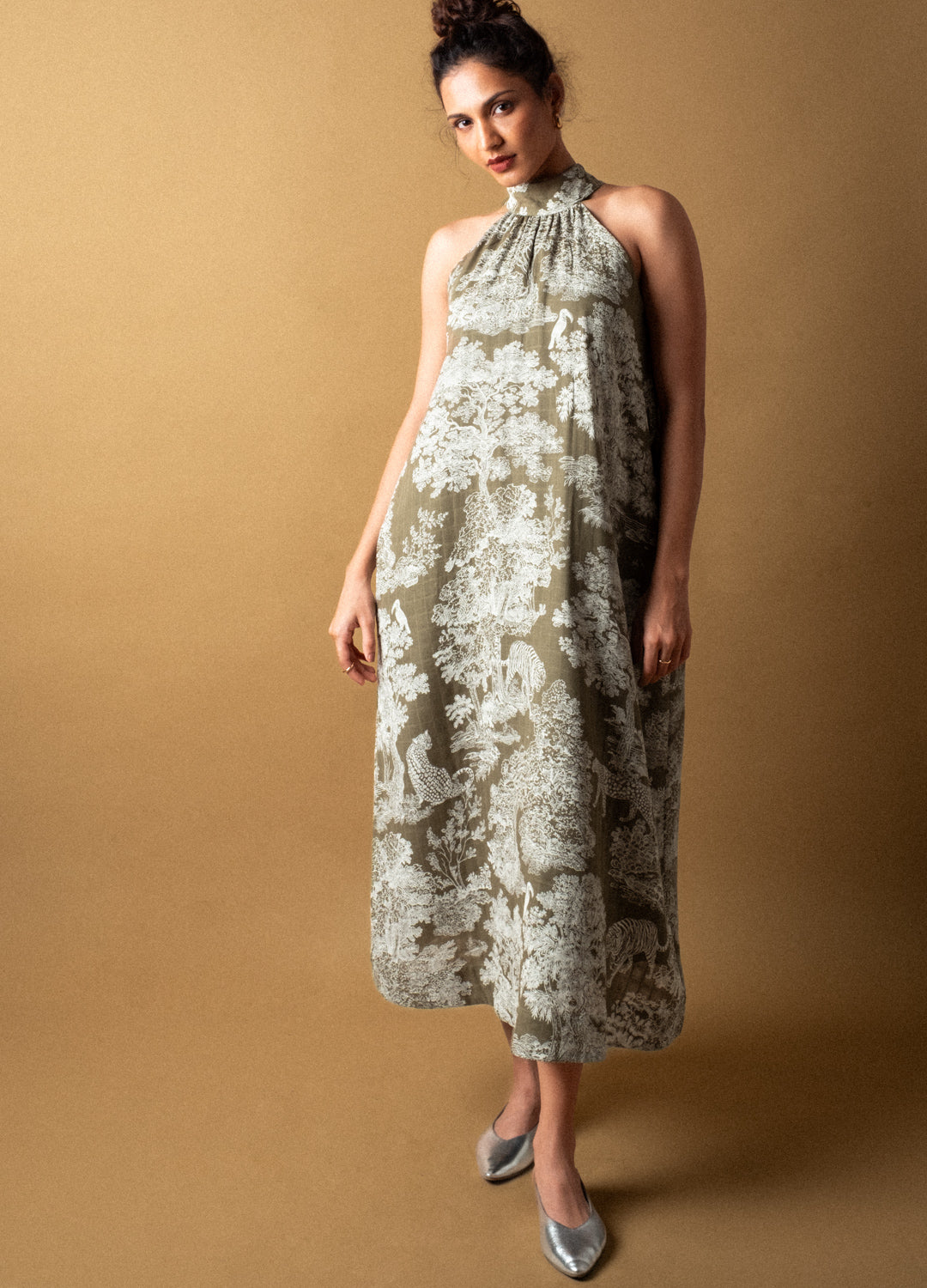 Ivy Toile Halter Midi