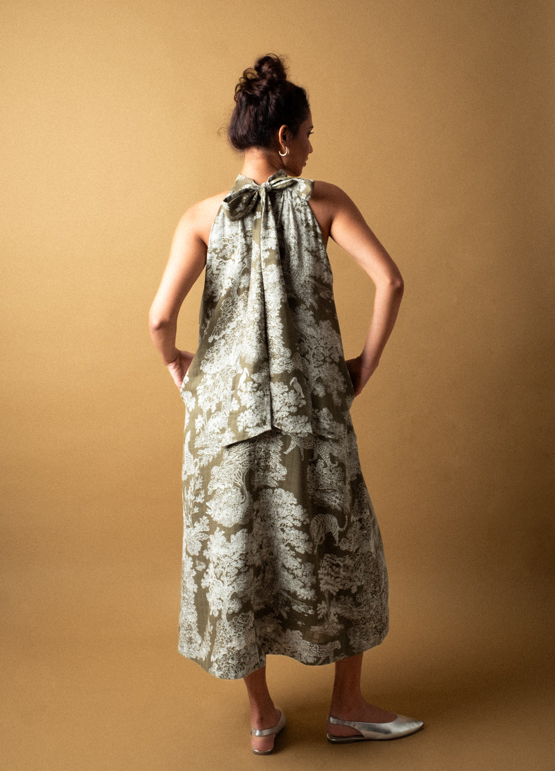 Ivy Toile Halter Midi