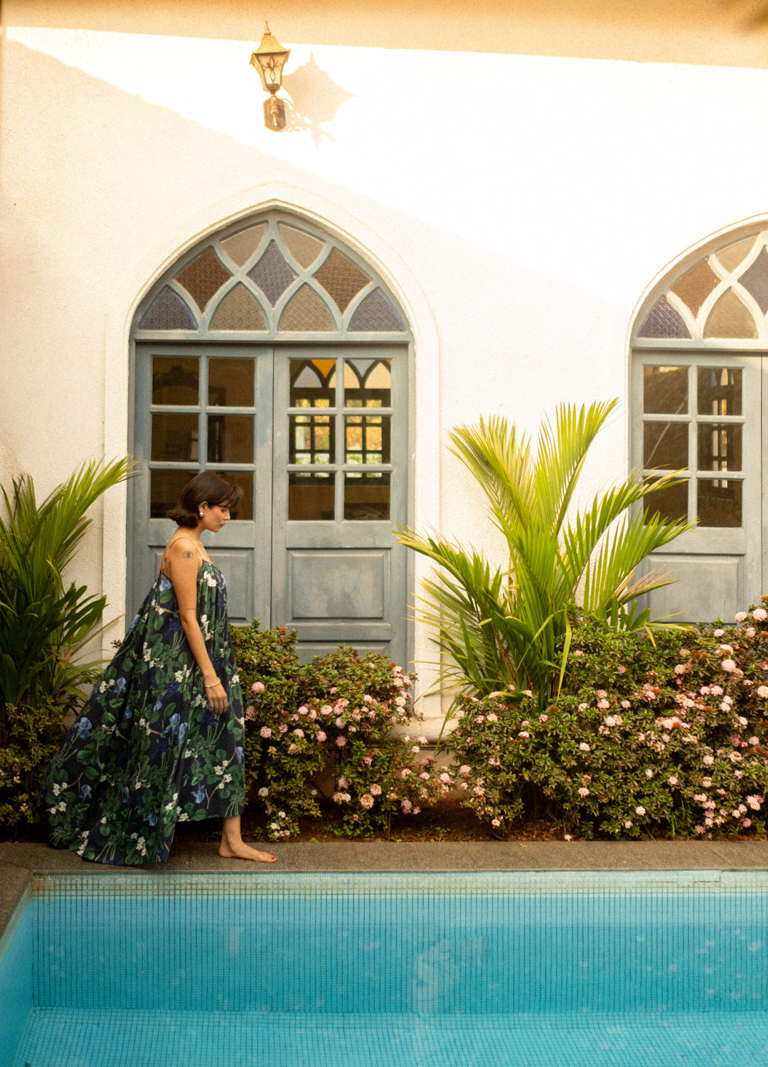 Jasmine Gathered Maxi