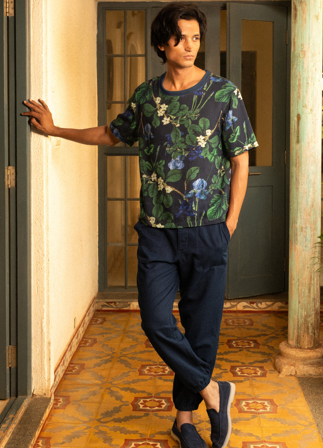 The Jasmine-Burman Organic Cotton Co-ord Set For Men Online
