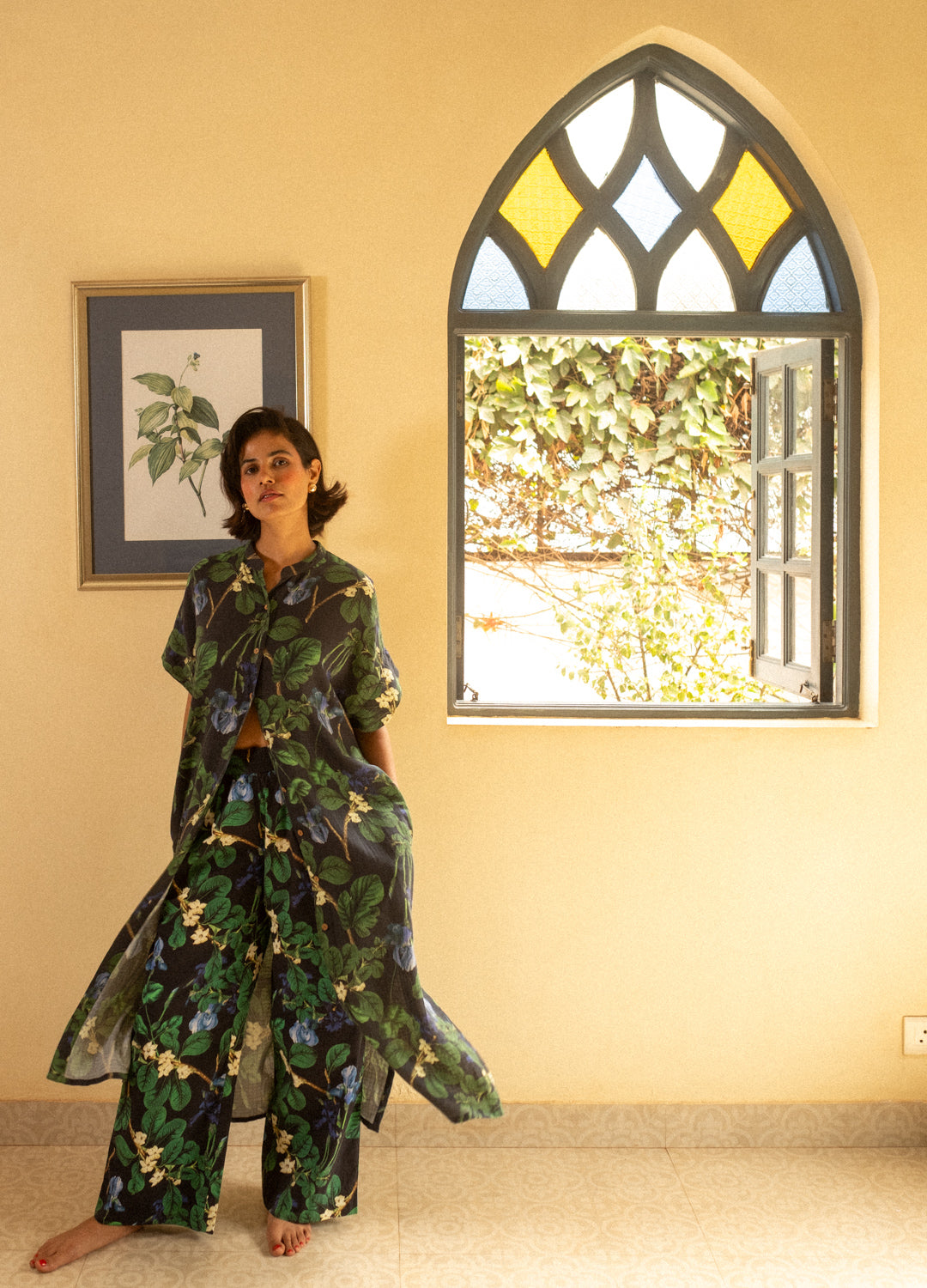 The Jasmine Blue Organic Cotton Co-ord Set For Women Online