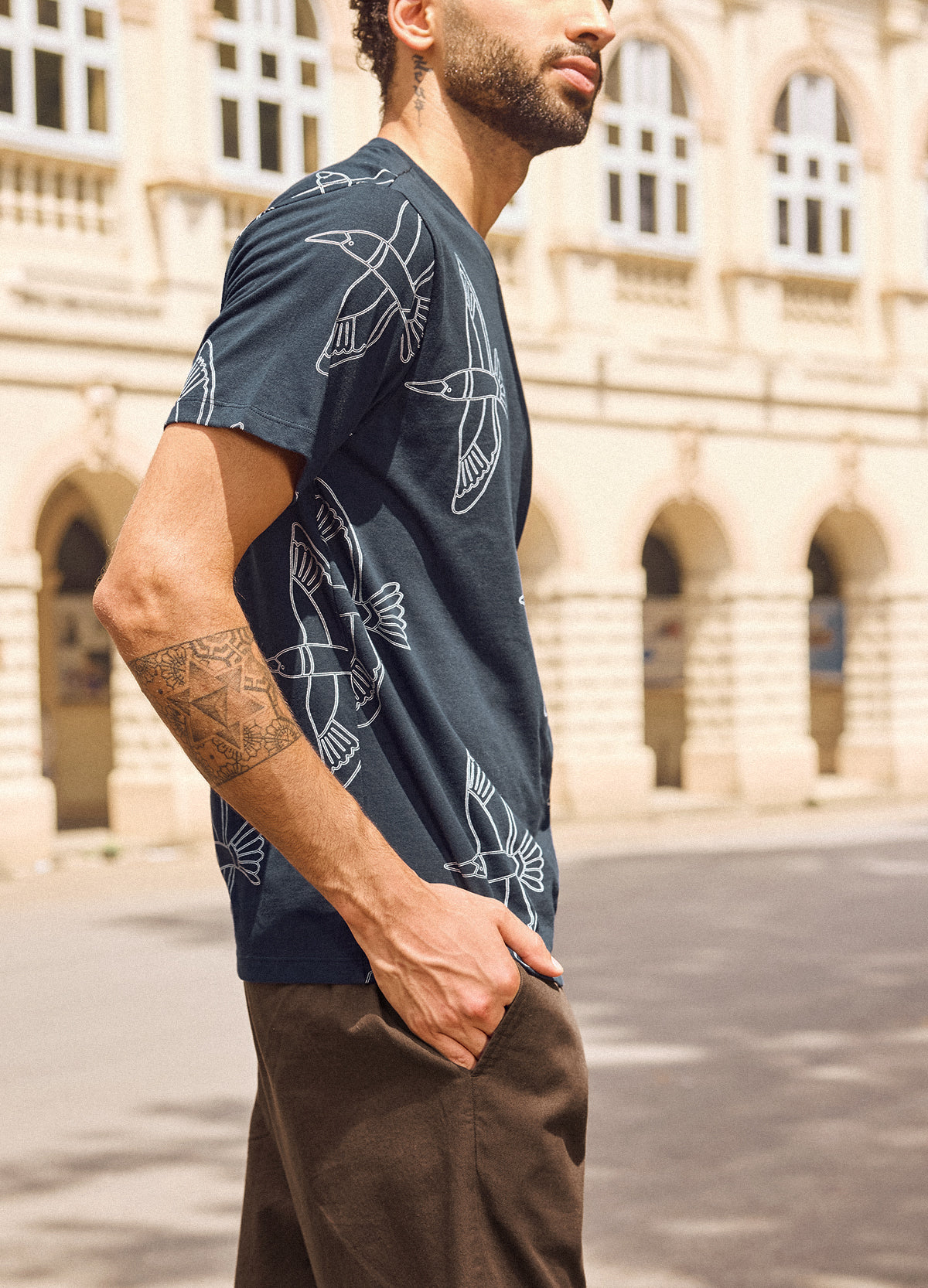 Navy Kingfisher Classic Tee
