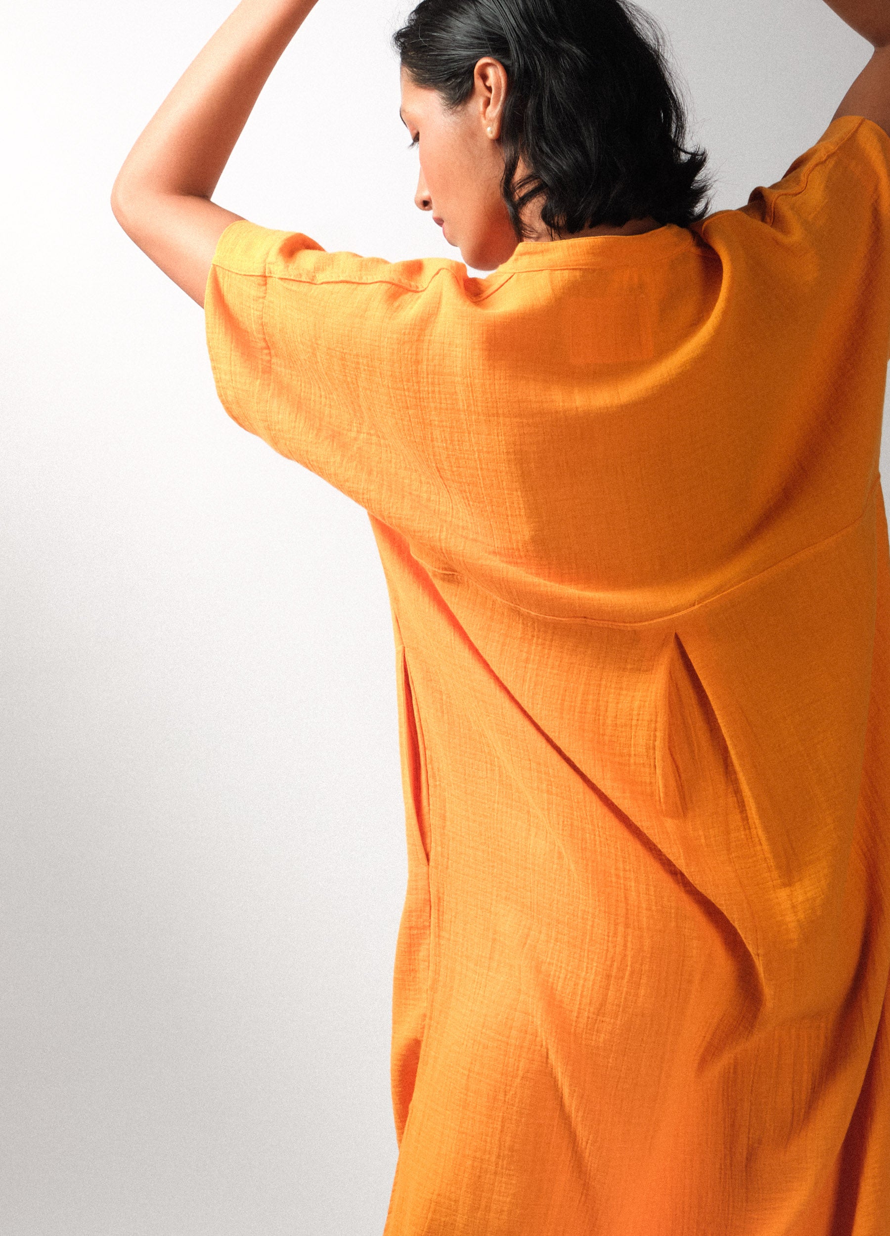 Apricot Shirt Kaftan