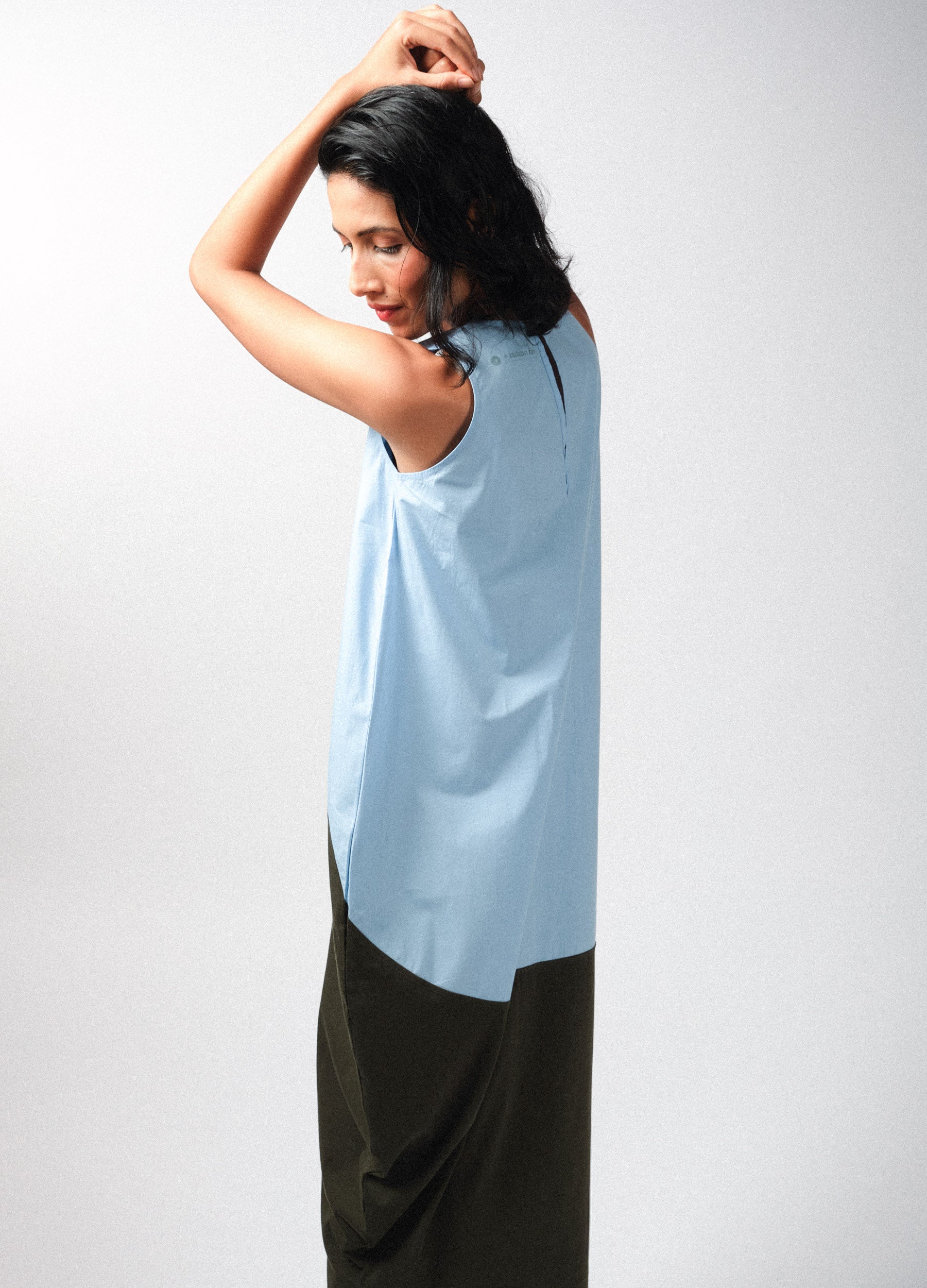 Dual Colour Sack Dress