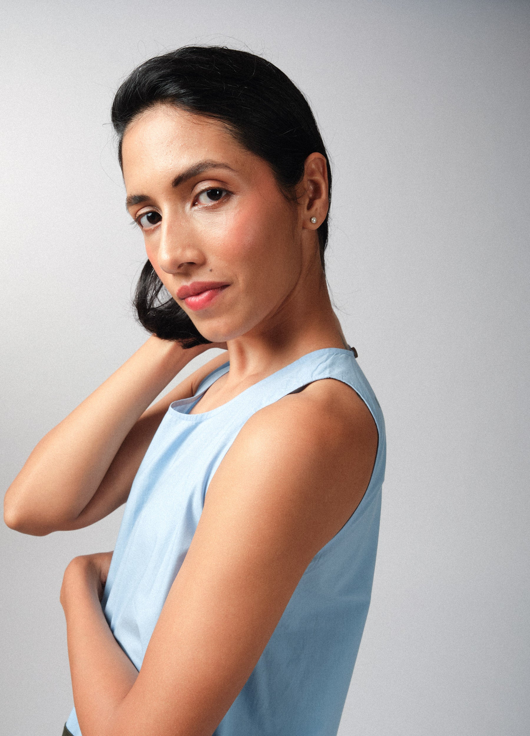 Dual Colour Sack Dress