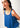 Riviera Blue Organic Cotton Flared Tank Top For Women Online