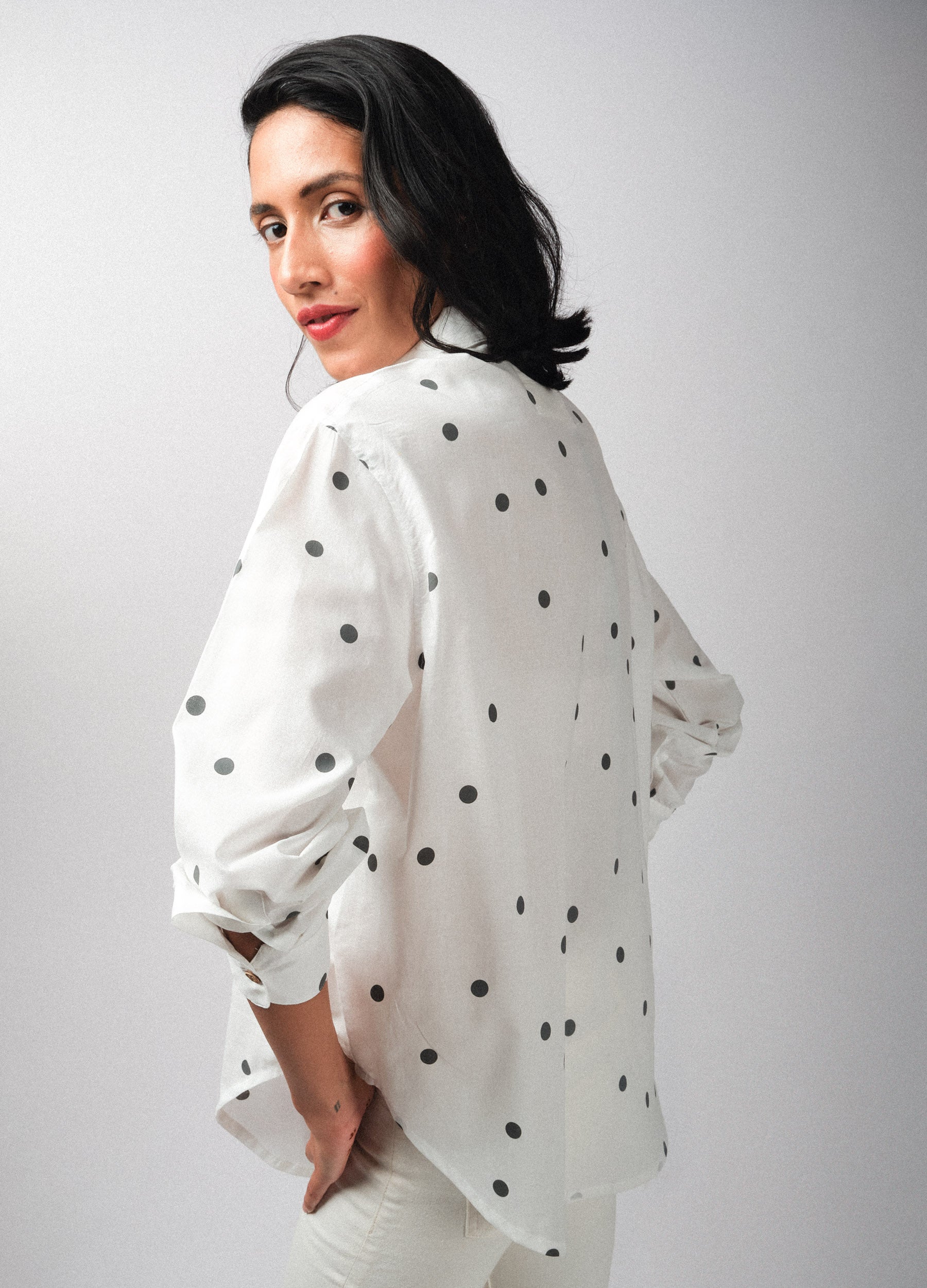 Coconut Polka Girlfriend Shirt