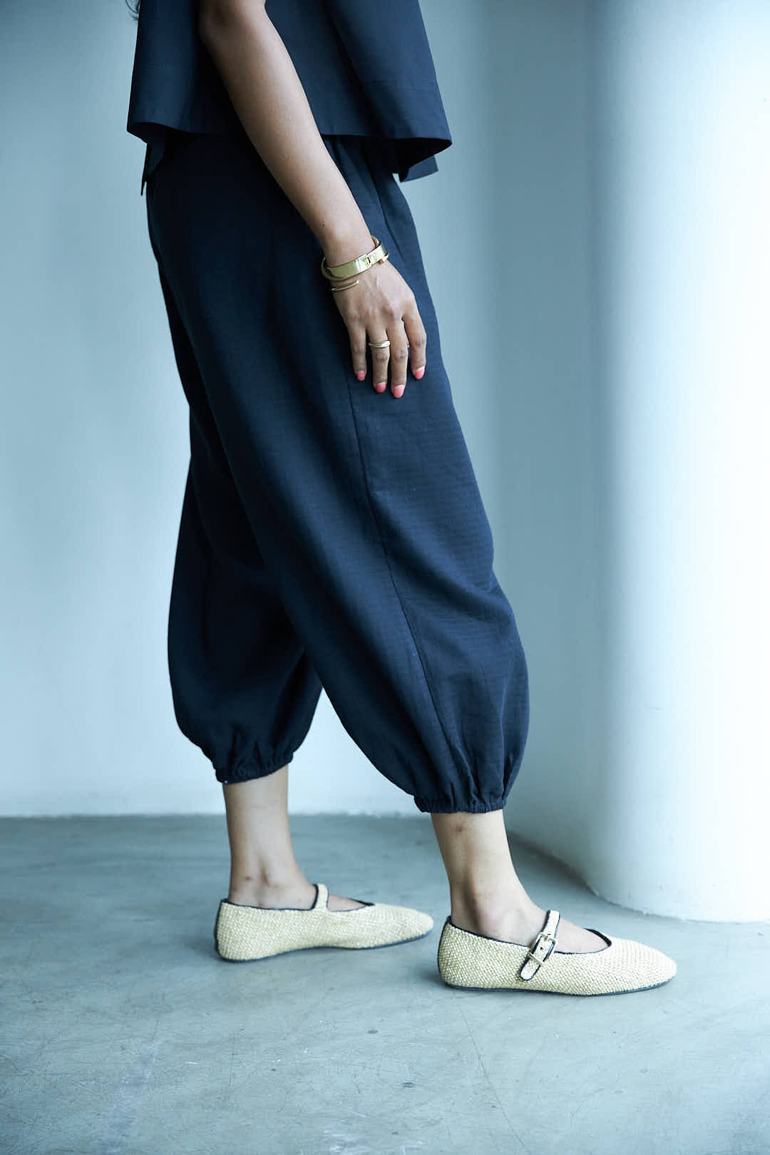 Noir Balloon Pants