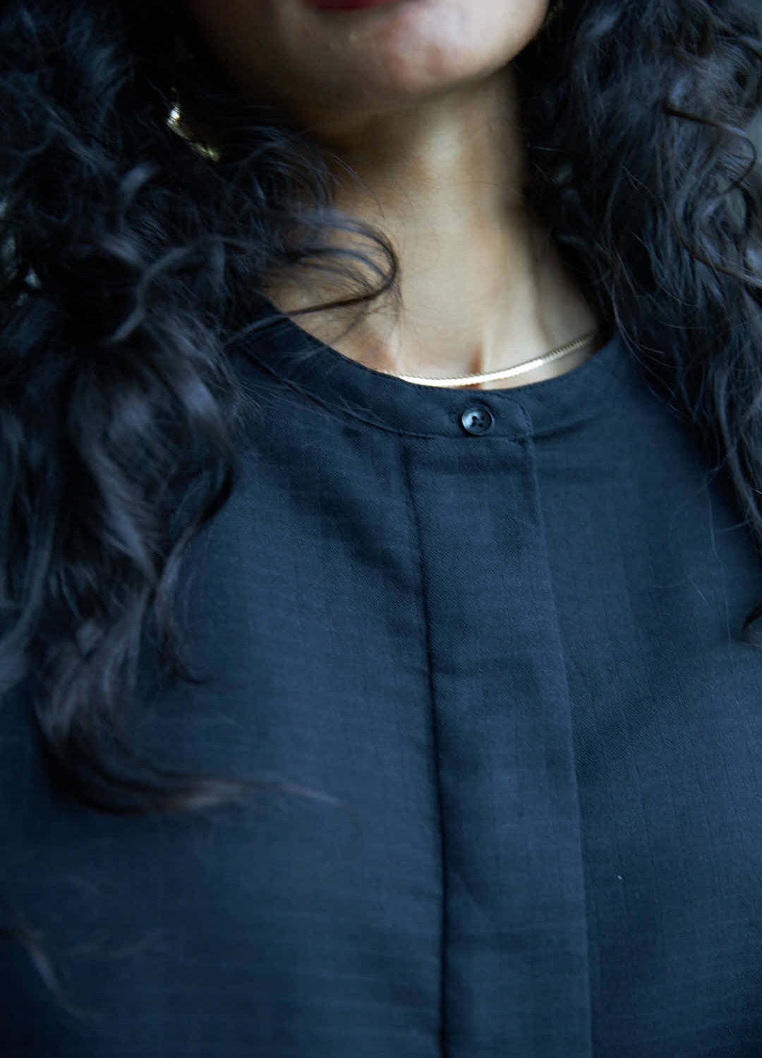 Noir Kimono Shirt