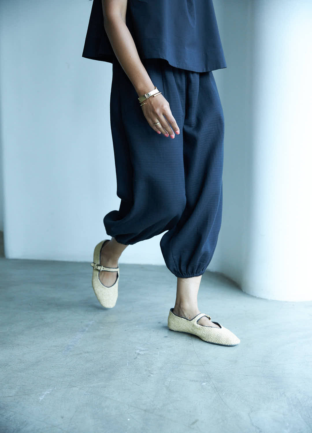 Noir Balloon Pants