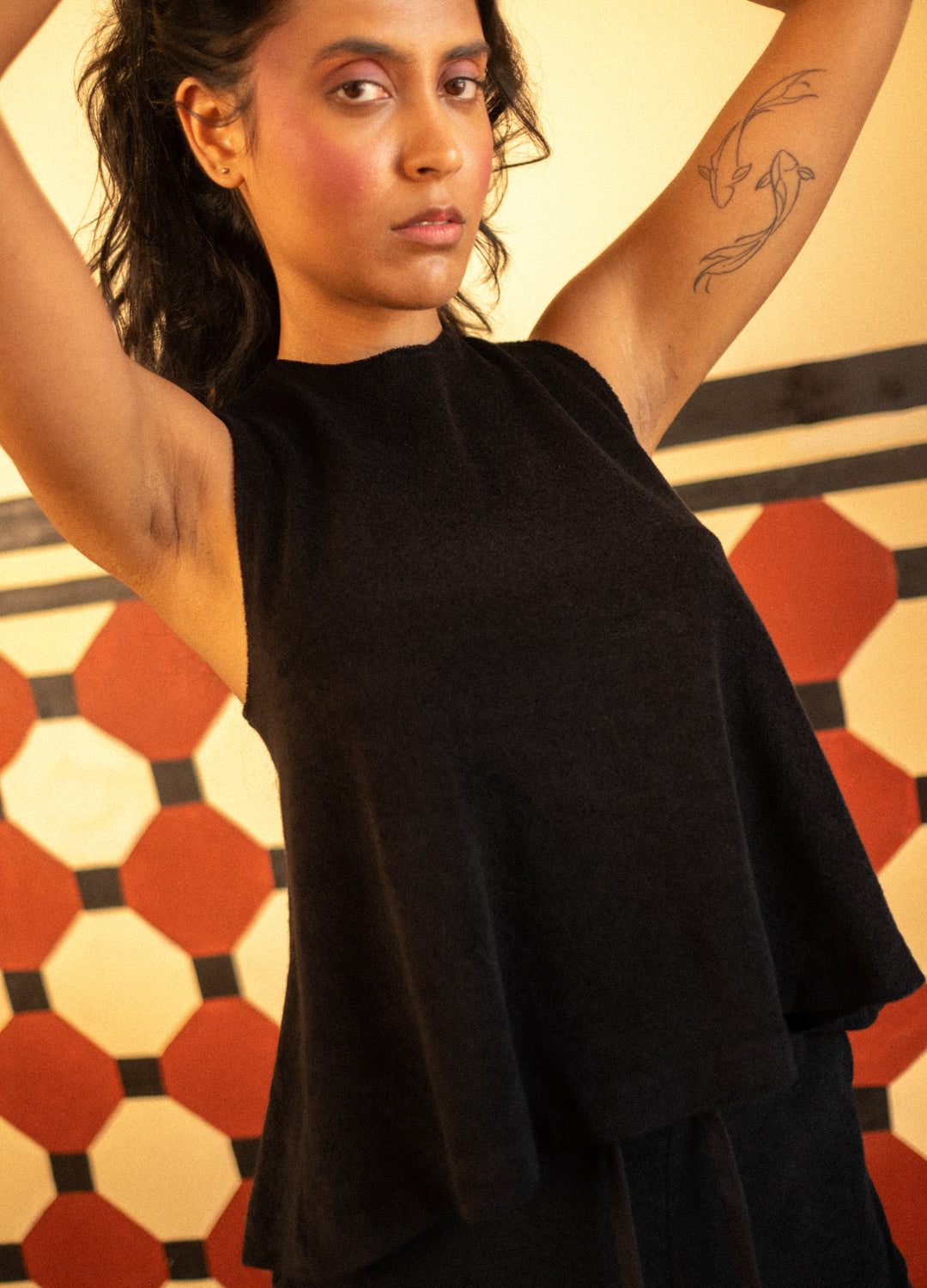 The Noir Plush Co-ord Set