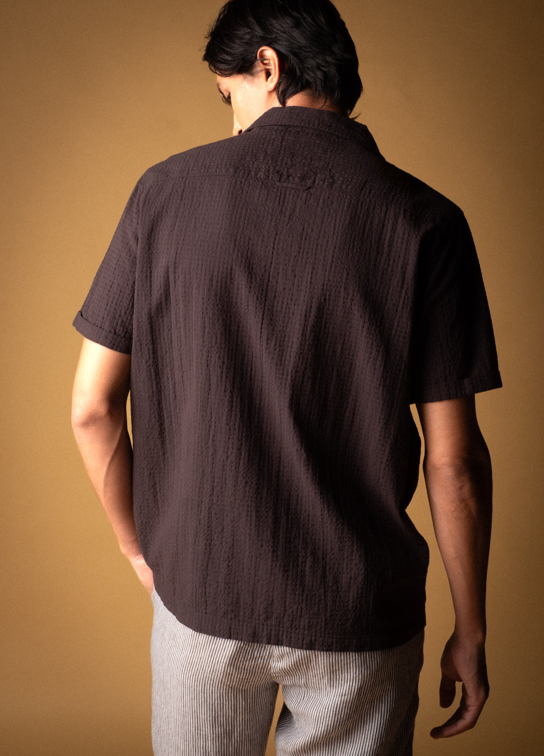 Noir Camp Woven Shirt