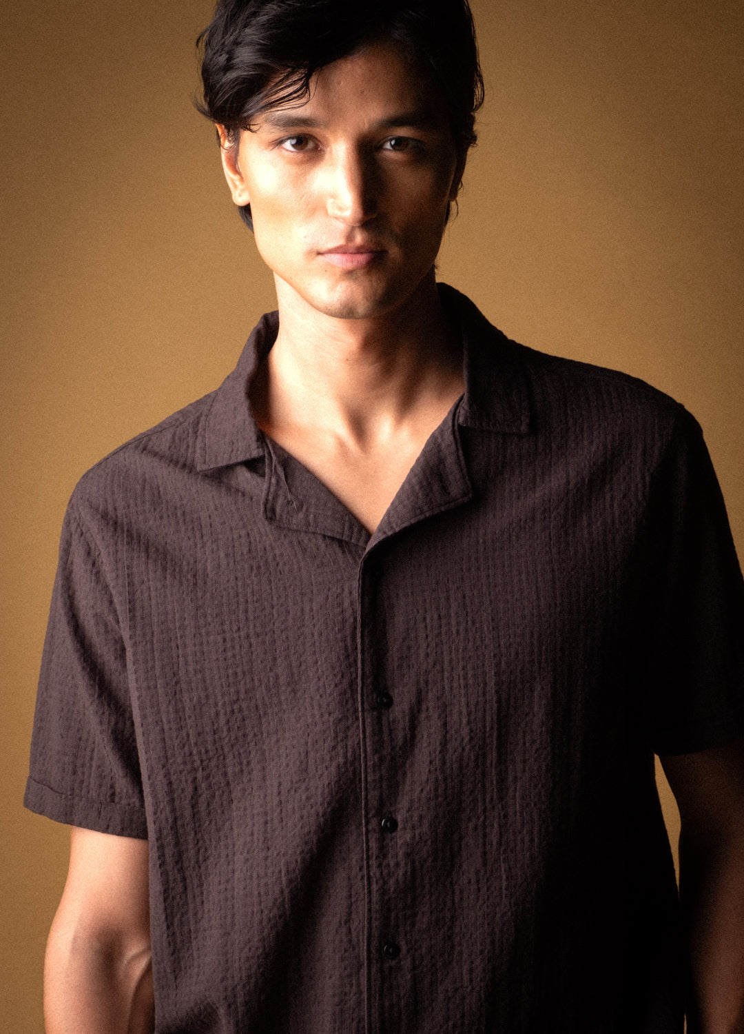 Noir Camp Woven Shirt