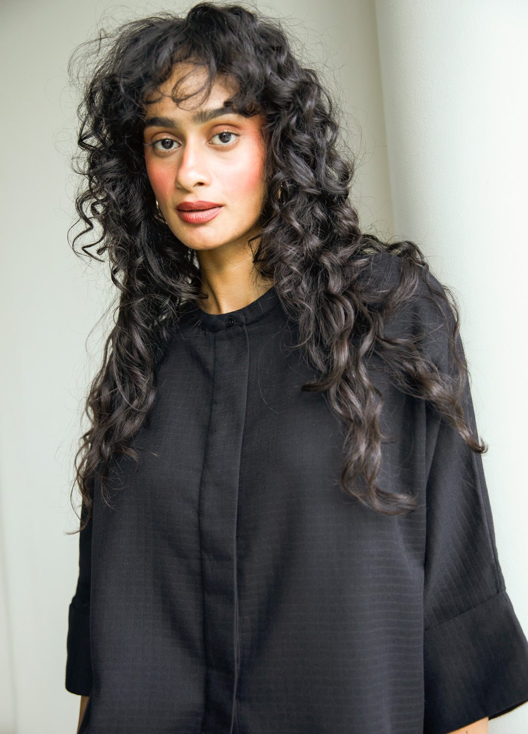 Noir Kimono Shirt