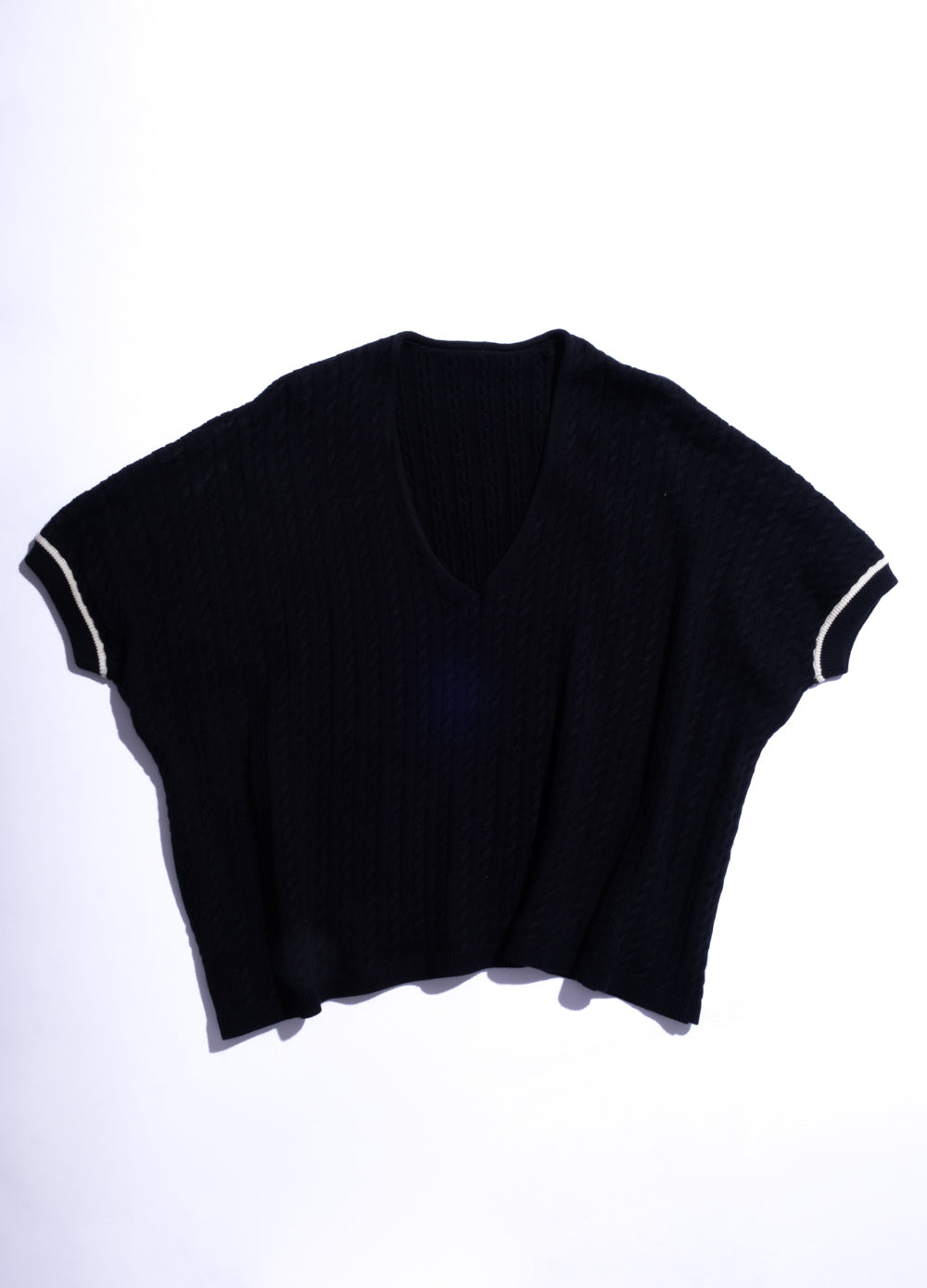 Noir Knit Top