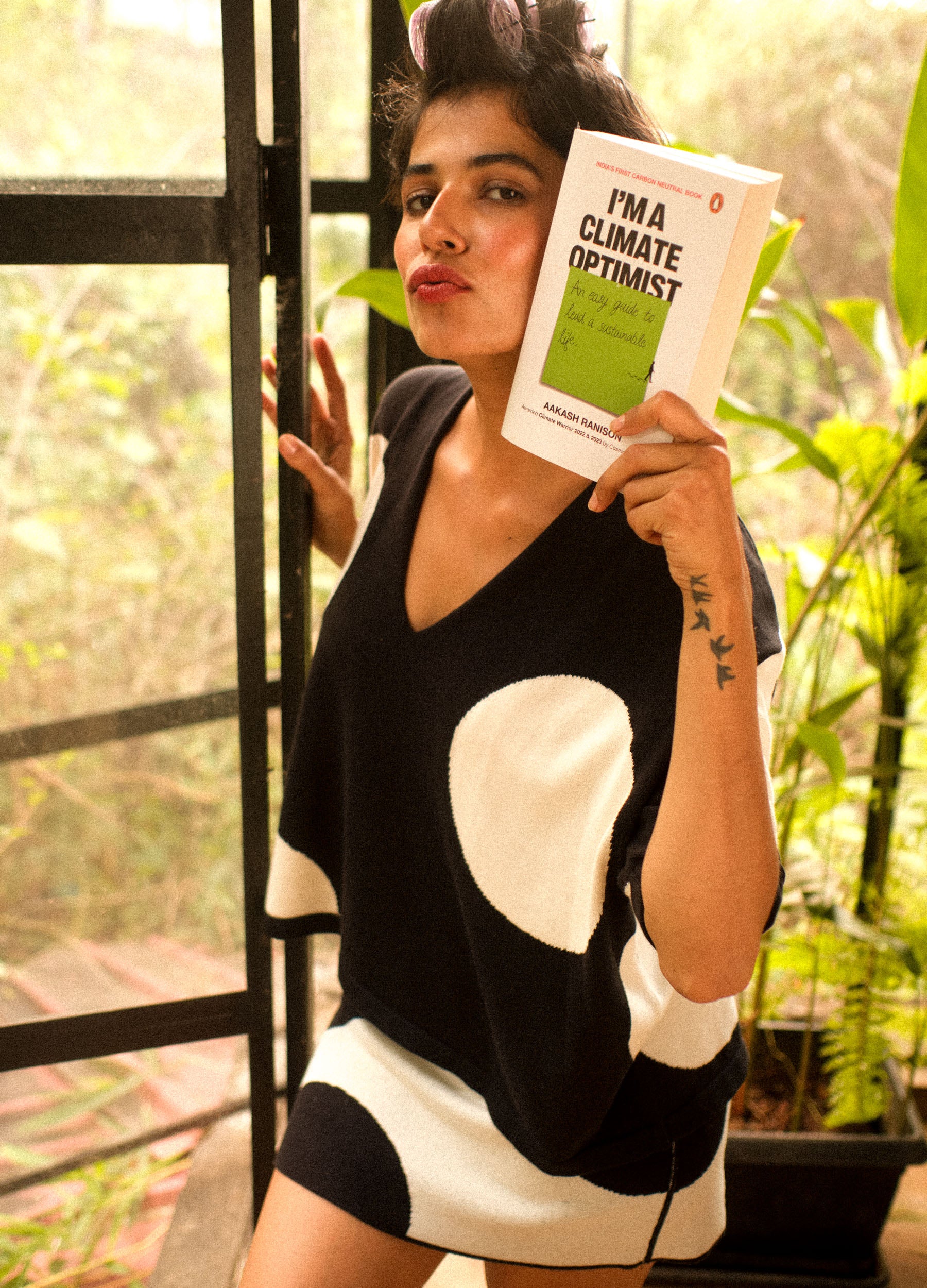 The Noir Polka Co-ord Set