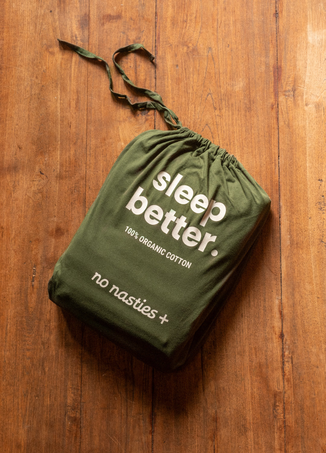 Olive Jersey Bedsheet Set