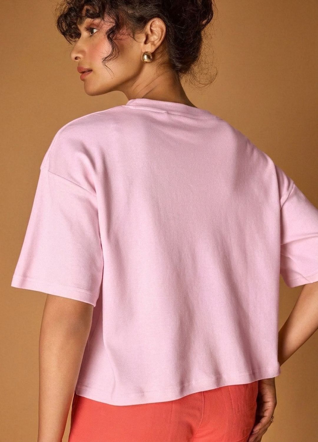 Peony Cropped Tee